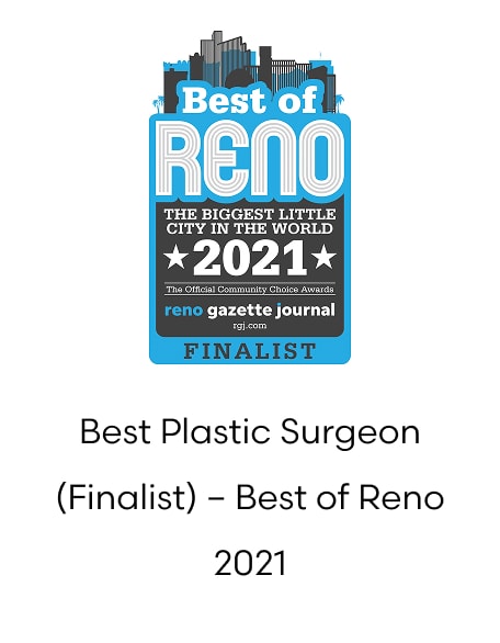 Best Plastic Surgeon Finalist – Best of Reno 2021